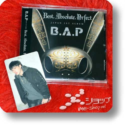 B.A.P - Best Absolute Perfect (JAPAN 1ST ALBUM) TYPE B lim.1.Press inkl.Tradingcard! (Re!cycle)-0