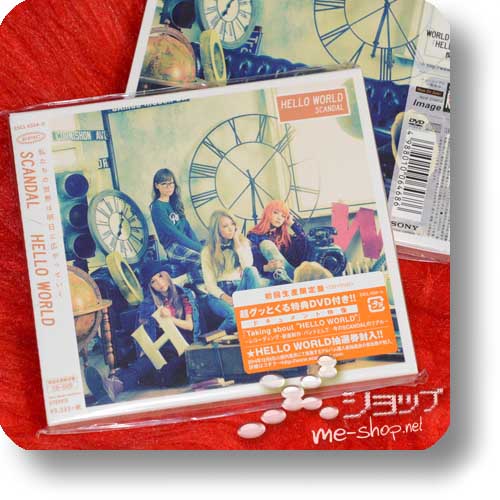 SCANDAL - HELLO WORLD lim.CD+DVD (Re!cycle)-0