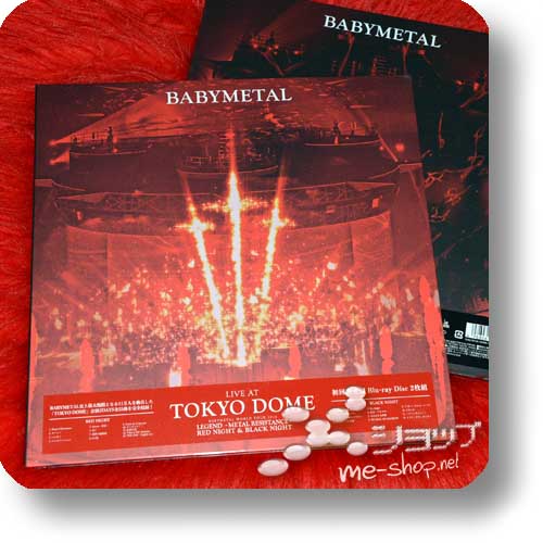 BABYMETAL - LIVE AT TOKYO DOME (lim.LP sized Collector's Edition / 2Blu-ray) +Bonus-Stickerbogen! (Re!cycle)-23993
