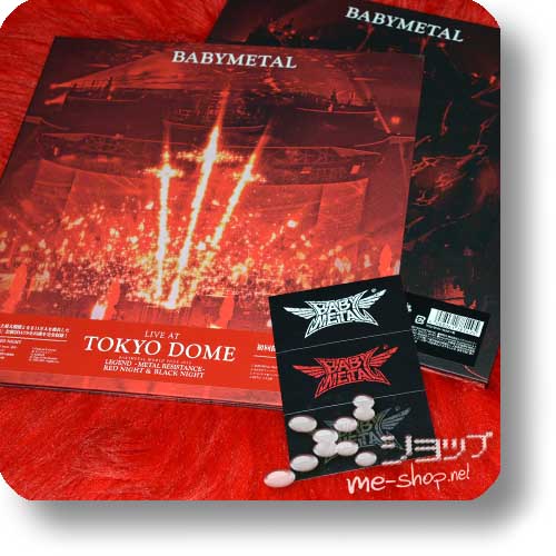BABYMETAL - LIVE AT TOKYO DOME (lim.LP sized Collector's Edition / 2Blu-ray) +Bonus-Stickerbogen! (Re!cycle)-0