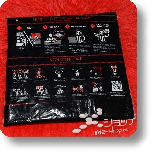 BABYMETAL - lim. "THE ONE" Hood Towel ca. 120 cm / original FC-Merchandise! (Re!cycle)-23866