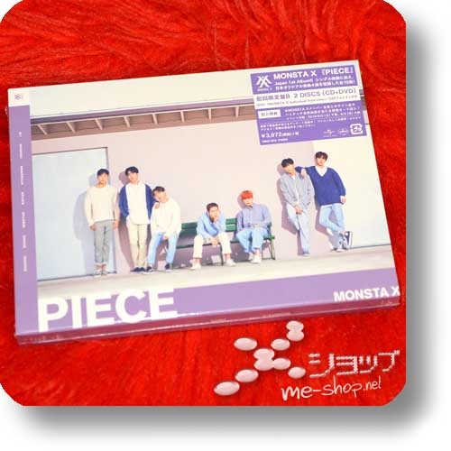 MONSTA X - PIECE (lim.CD+DVD B-Type) +Bonus-Fotosticker!-23740