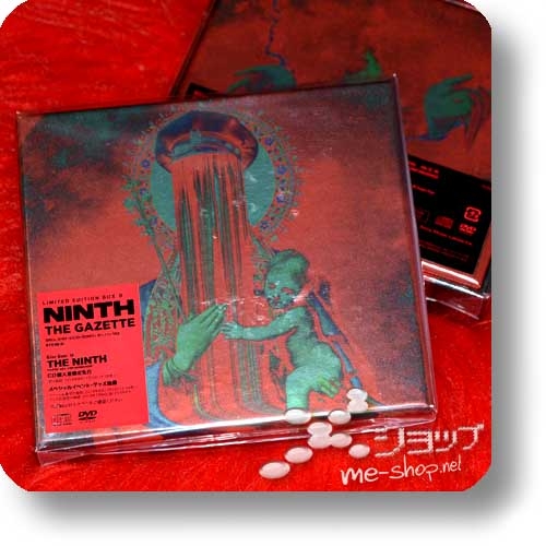 THE GAZETTE - NINTH (lim.Box B / CD+DVD+Live-DVD) +Bonus-Fotobutton / Member's Photo Badge!-24344