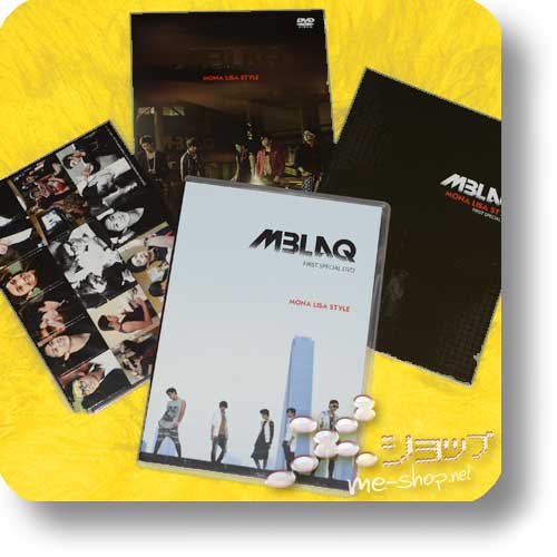 MBLAQ - MONA LISA STYLE (FC-Package 2DVD+Photobook+Clearfile+2Stickerbogen+Fotokartenset) (Re!cycle)-24271