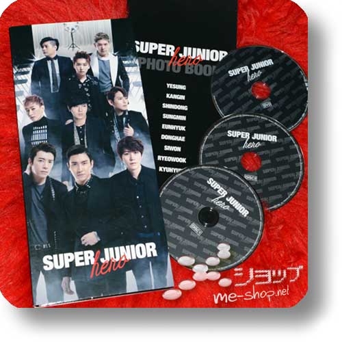 SUPER JUNIOR - hero LIM.BOX CD+DVD+Photobook (Re!cycle)-0