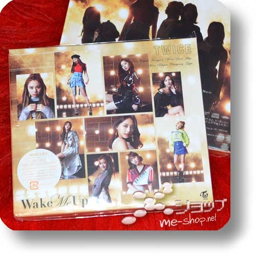 TWICE - Wake Me Up (lim.CD+DVD "B-Type" inkl.Tradingcard) +Bonus-Promoposter!-24366