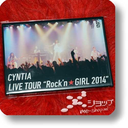 CYNTIA - LIVE TOUR "Rock'n☆GIRL 2014" (DVD) (Re!cycle)-0