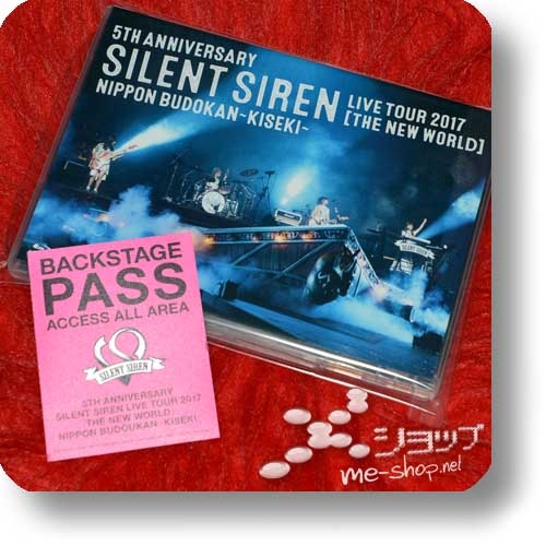 SILENT SIREN - 5th ANNIVERSARY SILENT SIREN LIVE TOUR 2017 "Shinsekai" Nippon Budokan ~Kiseki~ (Blu-ray / lim.1.Press +Bonus-Backstagepass-Replika!) (Re!cycle)-0