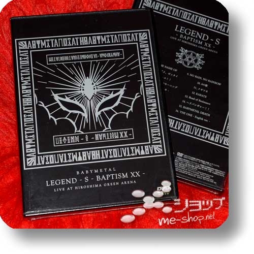 BABYMETAL - LEGEND - S - BAPTISM XX - LIVE AT HIROSHIMA GREEN ARENA (DVD) +Bonus-Fächer!-24715