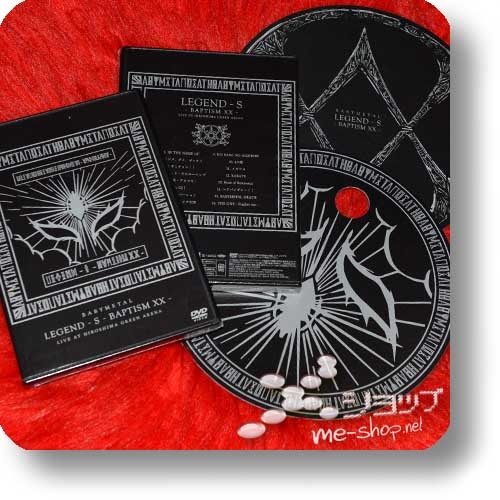 BABYMETAL - LEGEND - S - BAPTISM XX - LIVE AT HIROSHIMA GREEN ARENA (DVD) +Bonus-Fächer!-0