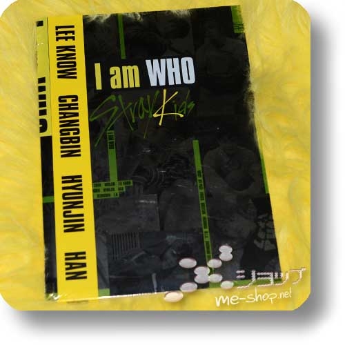 STRAY KIDS - 2nd Mini Album: I am WHO (lim.CD+Photobook "I am" Ver. / ORIG.KOREA)+Bonus-Postkartenbuch+Stickerset!-24777