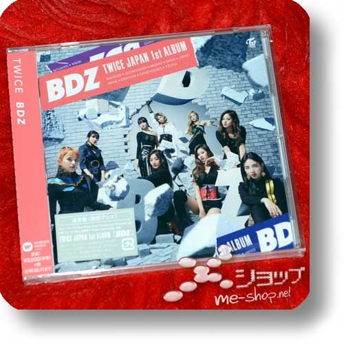 TWICE - BDZ (Japan 1st Album / 1.Press inkl.Tradingcard) +Bonus-Promoposter!-24869