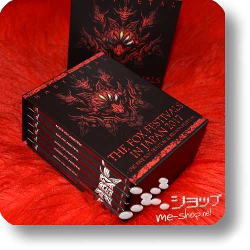 BABYMETAL - THE FOX FESTIVALS IN JAPAN 2017 (lim. 6 Blu-ray-Boxset inkl.Fotokartenset / "The One" FC only!) (Re!cycle)-25005