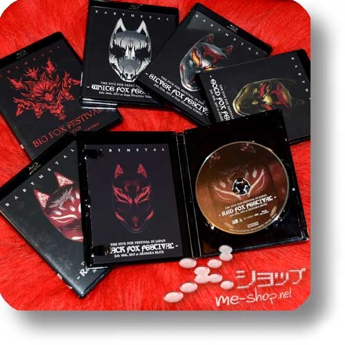 BABYMETAL - THE FOX FESTIVALS IN JAPAN 2017 (lim. 6 Blu-ray-Boxset inkl.Fotokartenset / "The One" FC only!) (Re!cycle)-25009