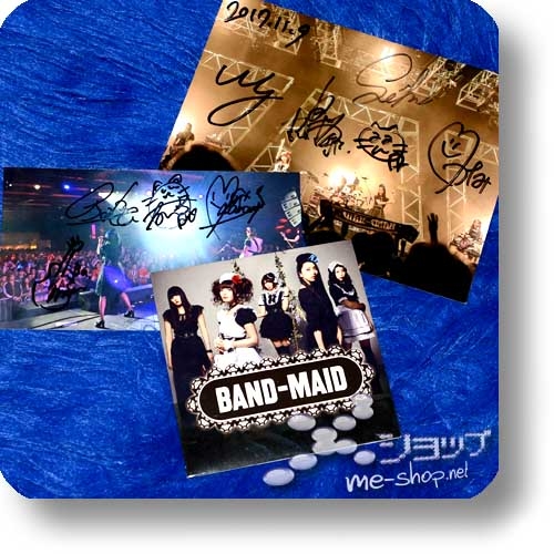 BAND-MAID - World Tour 2016/2017 VIP Package / Special DVD+2 handsignierte Fotos! (Re!cycle)-0
