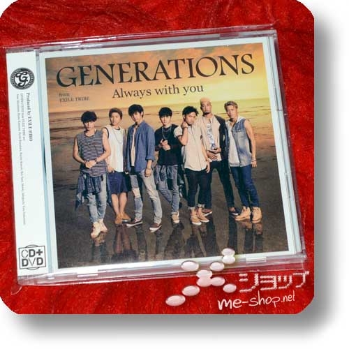 GENERATIONS from EXILE TRIBE - Always with you (CD+DVD) (Re!cycle) -0
