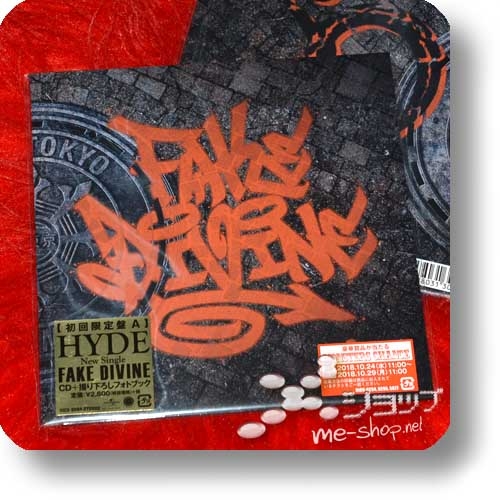 HYDE - FAKE DIVINE (lim.CD+EP size concept photo booklet) +Bonus-Promoposter!-25440