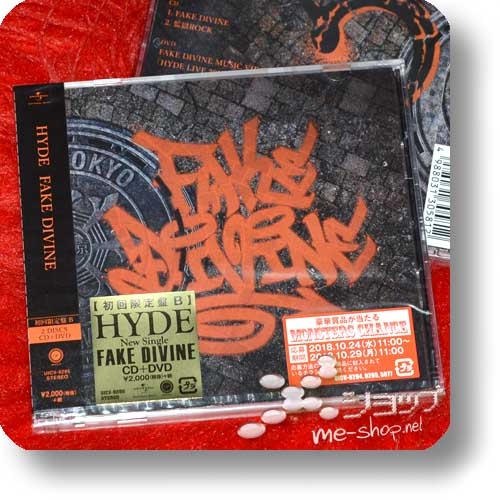 HYDE - FAKE DIVINE (lim.CD+DVD) +Bonus-Promoposter!-25444