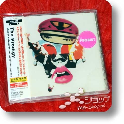 THE PRODIGY ‎– Always Outnumbered, Never Outgunned (Japan-Pressung / Special Edition inkl.Bonustrack!) (Re!cycle)-0