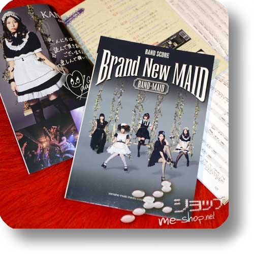 BAND-MAID - Brand New MAID OFFICIAL BAND SCORE (Notenbuch)-0