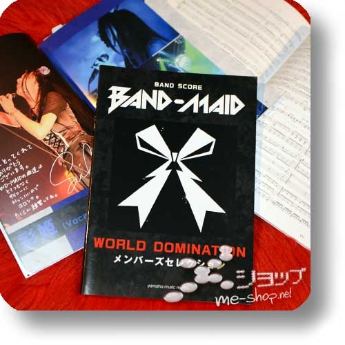 BAND-MAID - WORLD DOMINATION OFFICIAL BAND SCORE (Notenbuch)-0