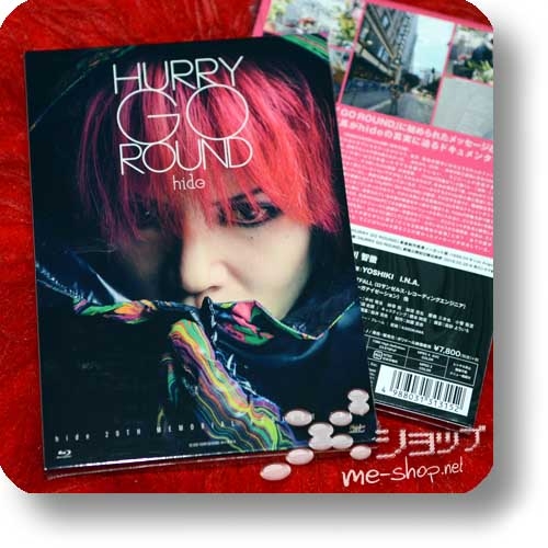 hide - HURRY GO ROUND (2018 Project Movie feat. YOSHIKI, I.N.A / lim.1.Press Digipak DVD+Bonus-DVD)-0
