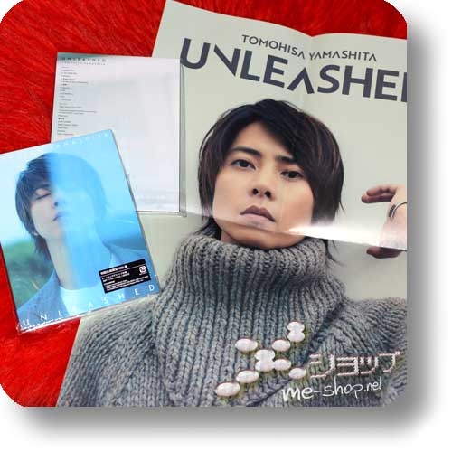 TOMOHISA YAMASHITA - UNLEASHED lim.CD+DVD "A-Type" +Bonus-Promoposter!-0
