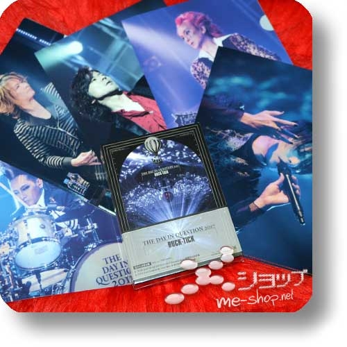 BUCK-TICK - THE DAY IN QUESTION 2017 (lim.Deluxe-Boxset 3Blu-ray+Photobook)+Bonus-Clearfile Set!-0