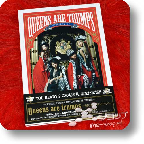 SCANDAL - Queens are trumps (lim.Special Edition CD+Photobook)+Bonus-Sticker! (Re!cycle)-25818