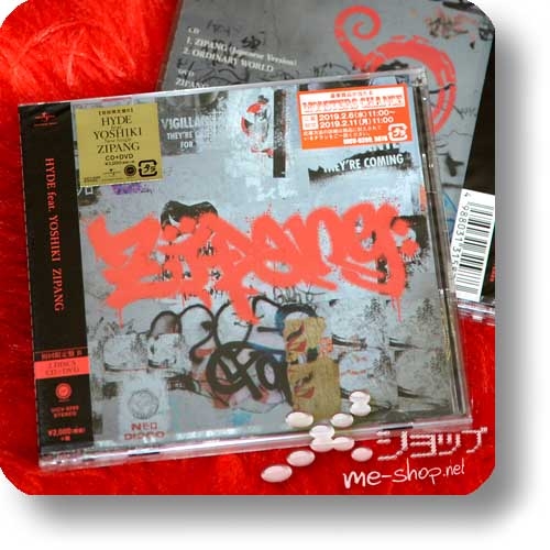 HYDE feat. YOSHIKI - ZIPANG (lim.CD+DVD) +Bonus-Promoposter!-26128