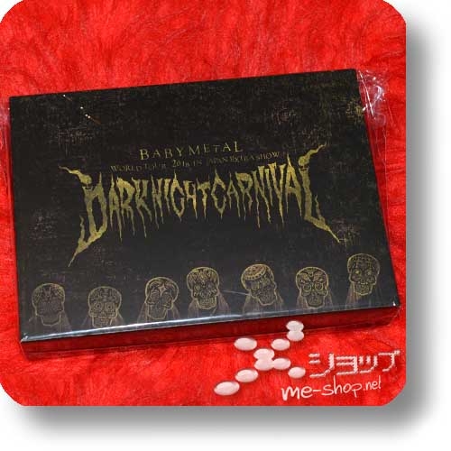 BABYMETAL - DARK NIGHT CARNIVAL Skull Charm Set (2018 original FC/Tour-Merchandise!) (Re!cycle)-26687