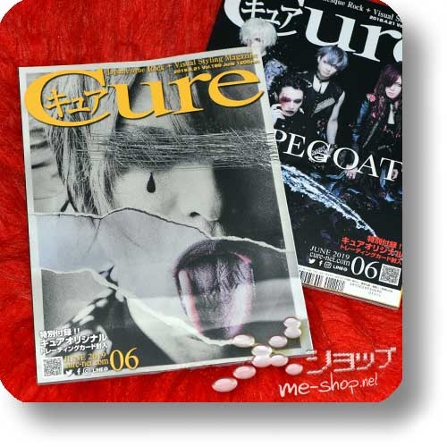 CURE Vol.189 (Juni 2019) ARLEQUIN, SCAPEGOAT, Pentagon, D=Out, R Shitei, Kizu... +Bonus!-0