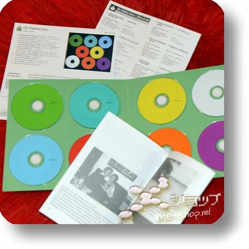 DIE TÖDLICHE DORIS - Chöre & Soli (2019 Remastered 8x 8cm (3")-CD +60s.Book / lim.500!)-26279