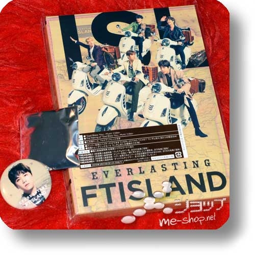 FTISLAND - Everlasting (lim.CD+DVD+Photobook A-Type)+Bonus-Foto-Magnetbutton! (F.T.Island)-0