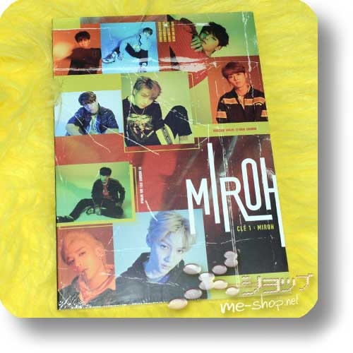 STRAY KIDS - Mini Album CLÉ 1: MIROH (lim.CD+Photobook "MIROH" Ver. / ORIG.KOREA)+Bonus-Sticker!-26402