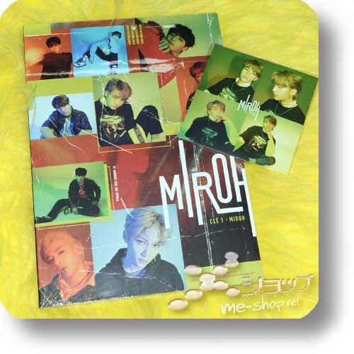 STRAY KIDS - Mini Album CLÉ 1: MIROH (lim.CD+Photobook "MIROH" Ver. / ORIG.KOREA)+Bonus-Sticker!-0