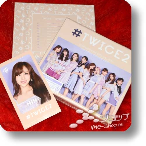 TWICE - #TWICE2 (2nd BEST ALBUM / lim.CD+Photobook "A-Type" inkl.Tradingcard) +Bonus-Sticker!-0