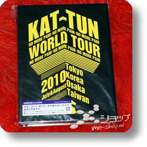 KAT-TUN - -NO MORE PAIИ- WORLD TOUR 2010 (lim.Special Edition 3DVD+Photobook!) (Re!cycle)-0
