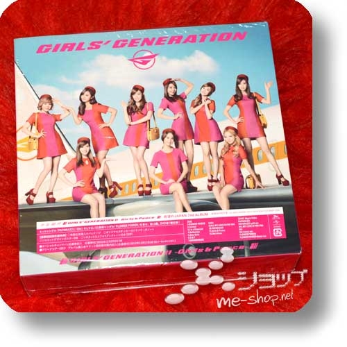 GIRLS’ GENERATION - II ~Girls & Peace~ (lim.Box A-Type CD+DVD+Posterset+Traveller's Notebook) (Re!cycle)-26937