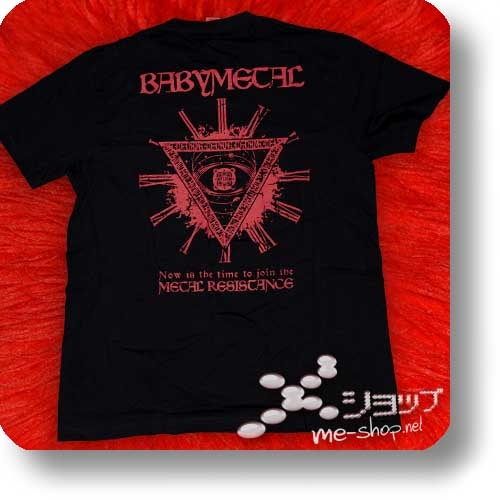BABYMETAL - lim. "THE ONE SIZE" Oversize T-Shirt / original 2017 FC-Merchandise! (Re!cycle)-27724