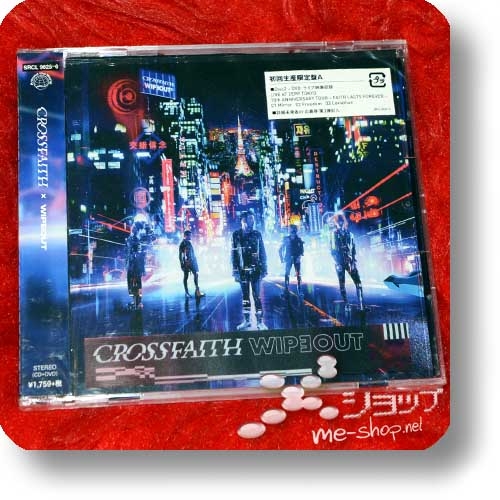 CROSSFAITH - WIPEOUT (lim.CD+DVD A-Type)-0