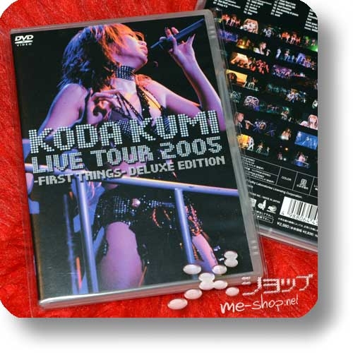KUMI KODA - LIVE TOUR 2005 -FIRST THINGS- DELUXE EDITION (Special Edition inkl.Bonus-Booklet! / 2DVD) (Re!cycle)-28005