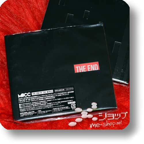 MUCC - THE END OF THE WORLD (lim.CD+DVD+Backstagepass-Sticker) (Re!cycle)-27686