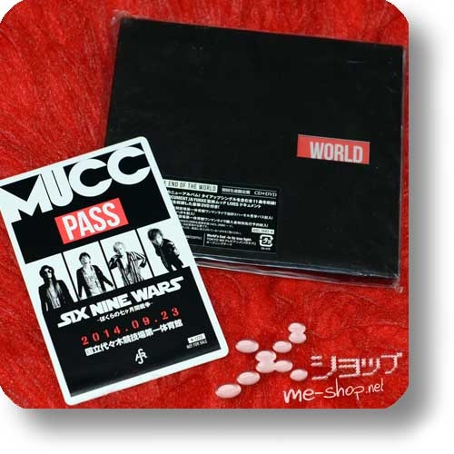 MUCC - THE END OF THE WORLD (lim.CD+DVD+Backstagepass-Sticker) (Re!cycle)-0