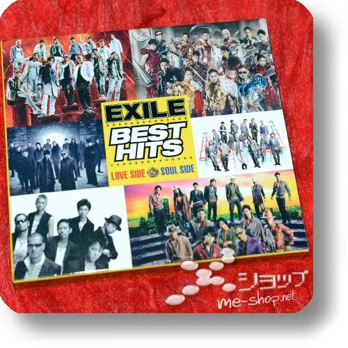 EXILE - BEST HITS LOVE SIDE x SOUL SIDE (lim.mu-mo Special Edition 2CD+2DVD+EXILE PRIDE Bonus-DVD) (Re!cycle)-28135