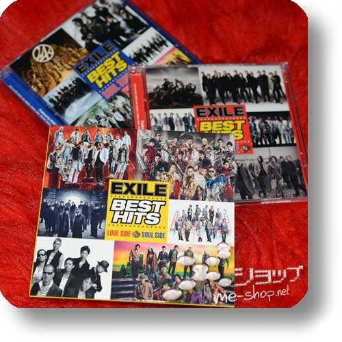 EXILE - BEST HITS LOVE SIDE x SOUL SIDE (lim.mu-mo Special Edition 2CD+2DVD+EXILE PRIDE Bonus-DVD) (Re!cycle)-28137