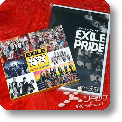 EXILE - BEST HITS LOVE SIDE x SOUL SIDE (lim.mu-mo Special Edition 2CD+2DVD+EXILE PRIDE Bonus-DVD) (Re!cycle)-28136