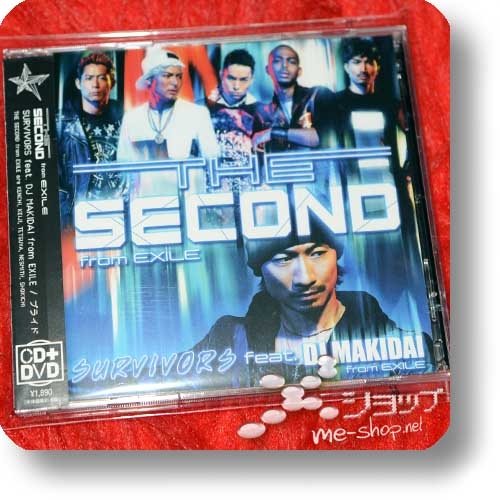 THE SECOND from EXILE - SURVIVORS feat. DJ MAKIDAI from EXILE / PRIDE (CD+DVD / lim.1.Press) (Re!cycle) -0