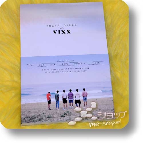VIXX - TRAVEL DIARY with VIXX (Photobook+DVD+Goods / ORIG.KOREA!) (Re!cycle)-0