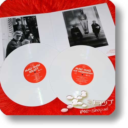 MAU MAU - KRAFT + AUF WIEDERSEHEN (lim.Package CD+180g White Vinyl 2LP Reissue/remastered lim./num.) +exklusive Bonus-7"!-29042